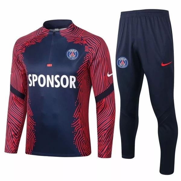 Chandal Paris Saint Germain 2020-21 Rojo Azul Marino